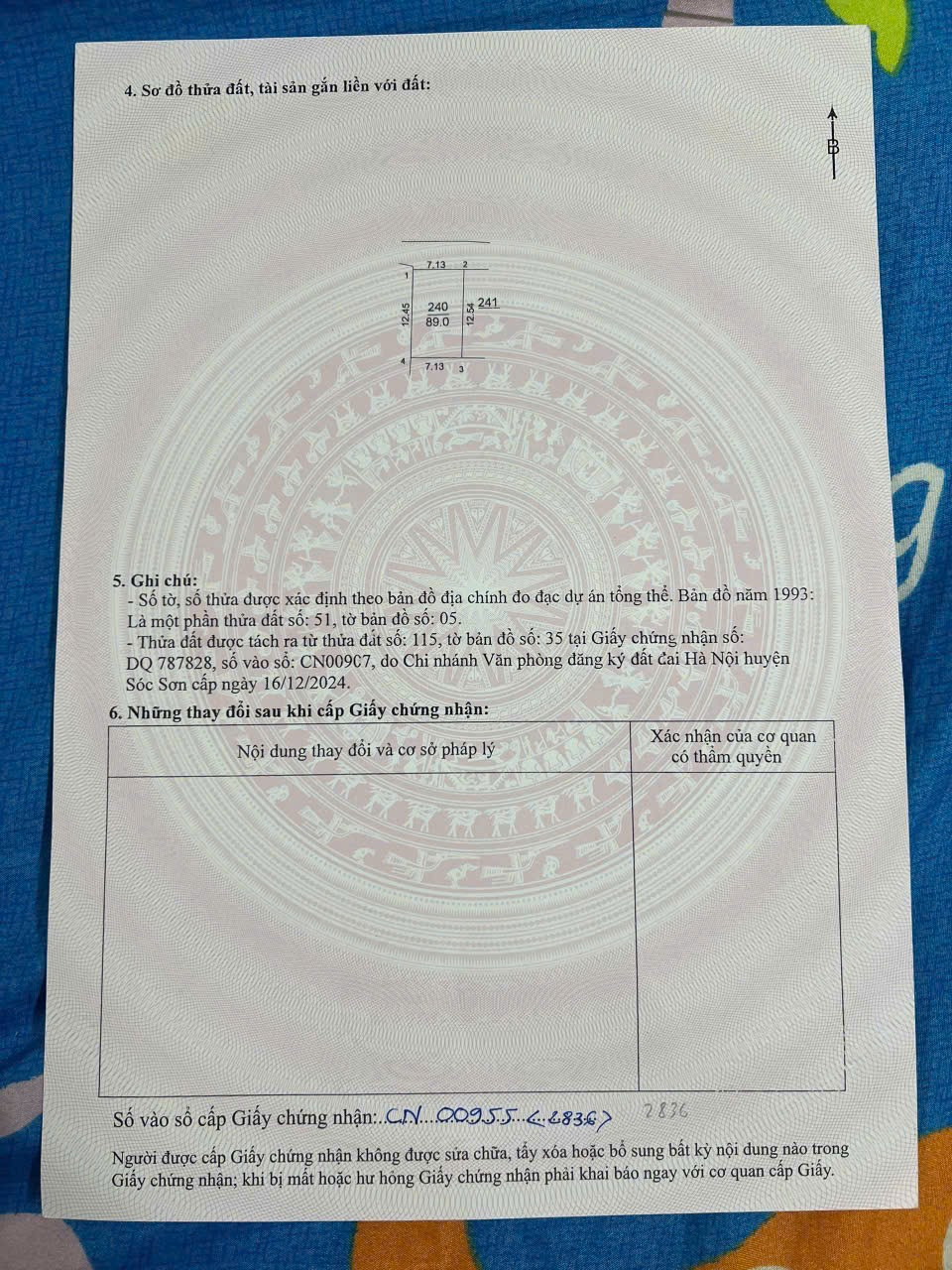 Bán đất 89m² ngang 7m giá 2.09 tỷ Xã Sóc Sơn