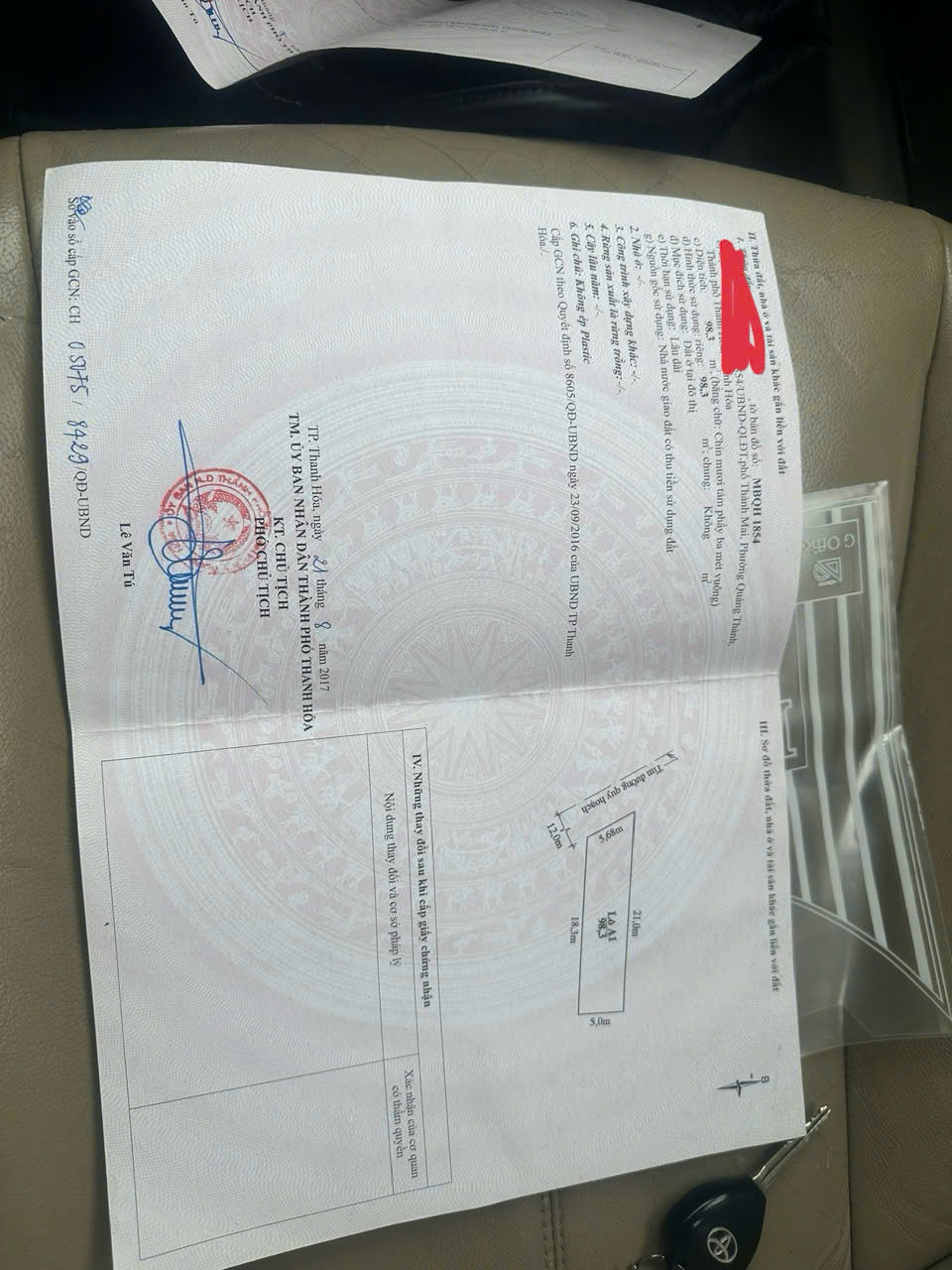 Bán lô đất trục đường kinh doanh cổng sau trường Đại Học hồng Đức Phường Quảng Phú