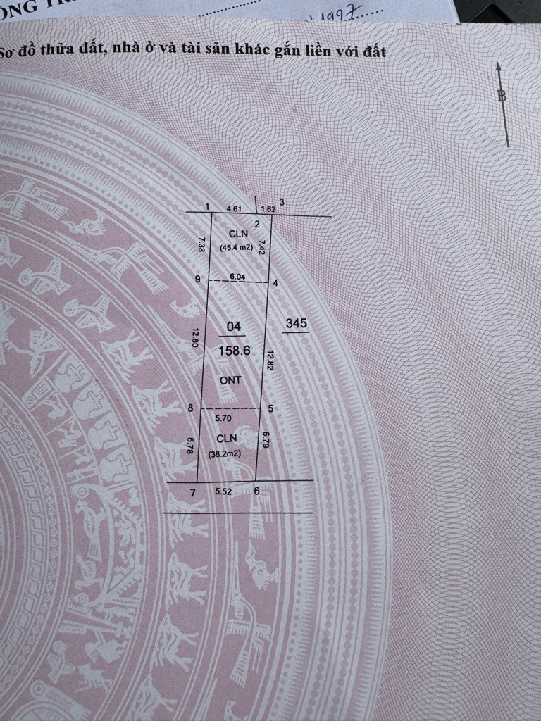 Bán đất 159m² ngang 5,5m giá 2.4 tỷ Xã Đa Phúc