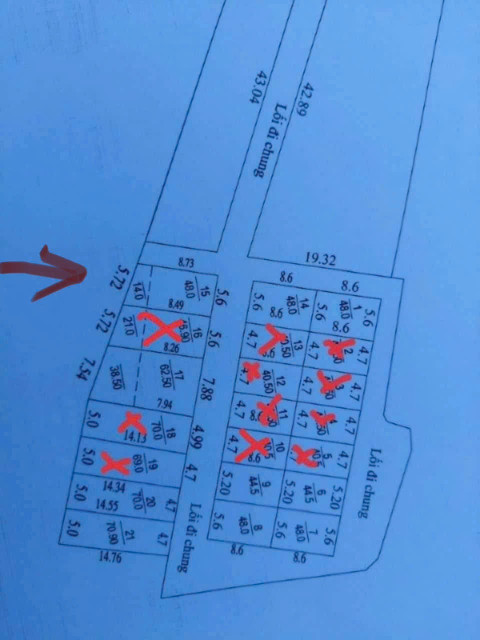 Bán đất 48m² ngang 5,6m giá 1.38 tỷ Xã Sóc Sơn
