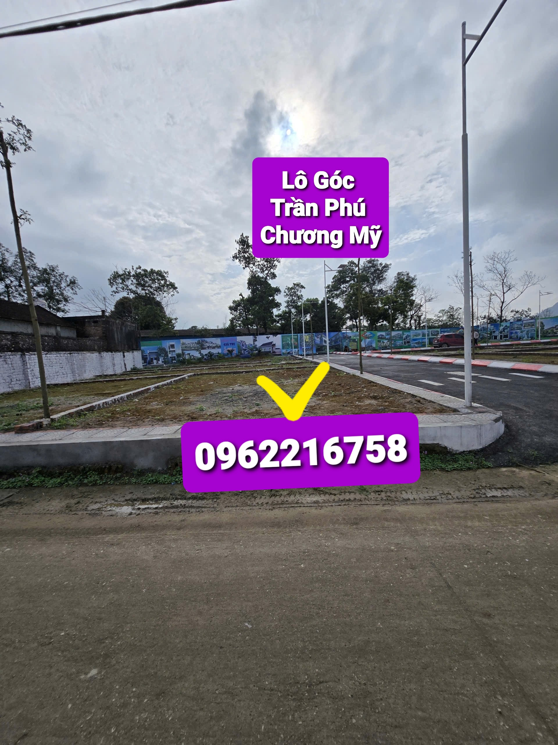 LÔ GÓC TRẦN PHÚ CHƯƠNG MỸ RẺ HƠN THỊ TRƯỜNG 100TR CẦN BÁN GẤP
