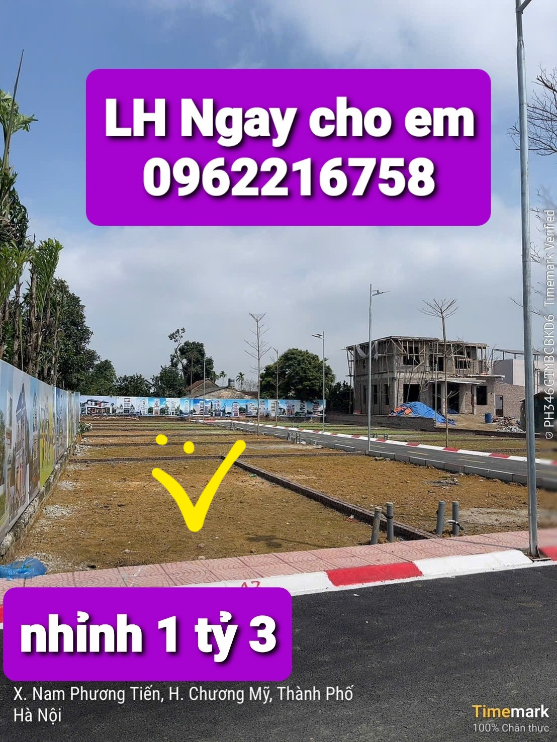 CHÍNH CHỦ THIẾU NỢ BÁN GẤP MẢNH ĐẤT NÀY, 80M² CHƯƠNG MỸ HÀ NỘI