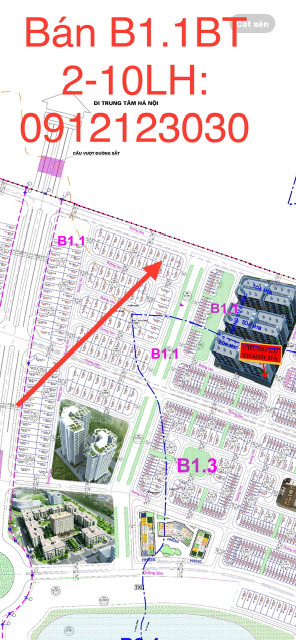 Bán BT khu đô thị thanh Hà, Hà Đông BT1.1 BT02-10 Hướng Bắc chếch đông 14m DT 240m2  LH: 0912123030  Mrs Phượng để được tư vấn giá tốt