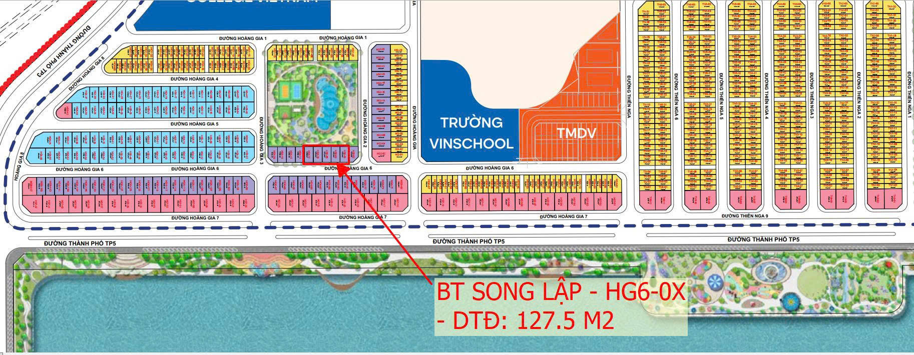 chính chủ gửi bán căn TN3X diện tích 73m2 diện tích xây dựng 305,6m2 bàn giao thô. giá bán 27.020.000.000
