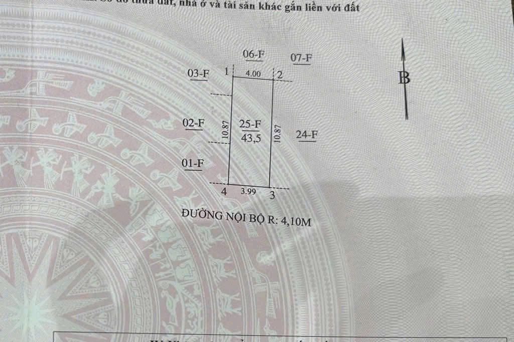HIẾM! PHÂN LÔ Ô TÔ CHẠY VÒNG QUANH – GẦN HỌC VIỆN CẢNH SÁT DIỆN TÍCH 43M2. - MT4M GIÁ HƠN 8 TỶ LH: 0968.371.359
