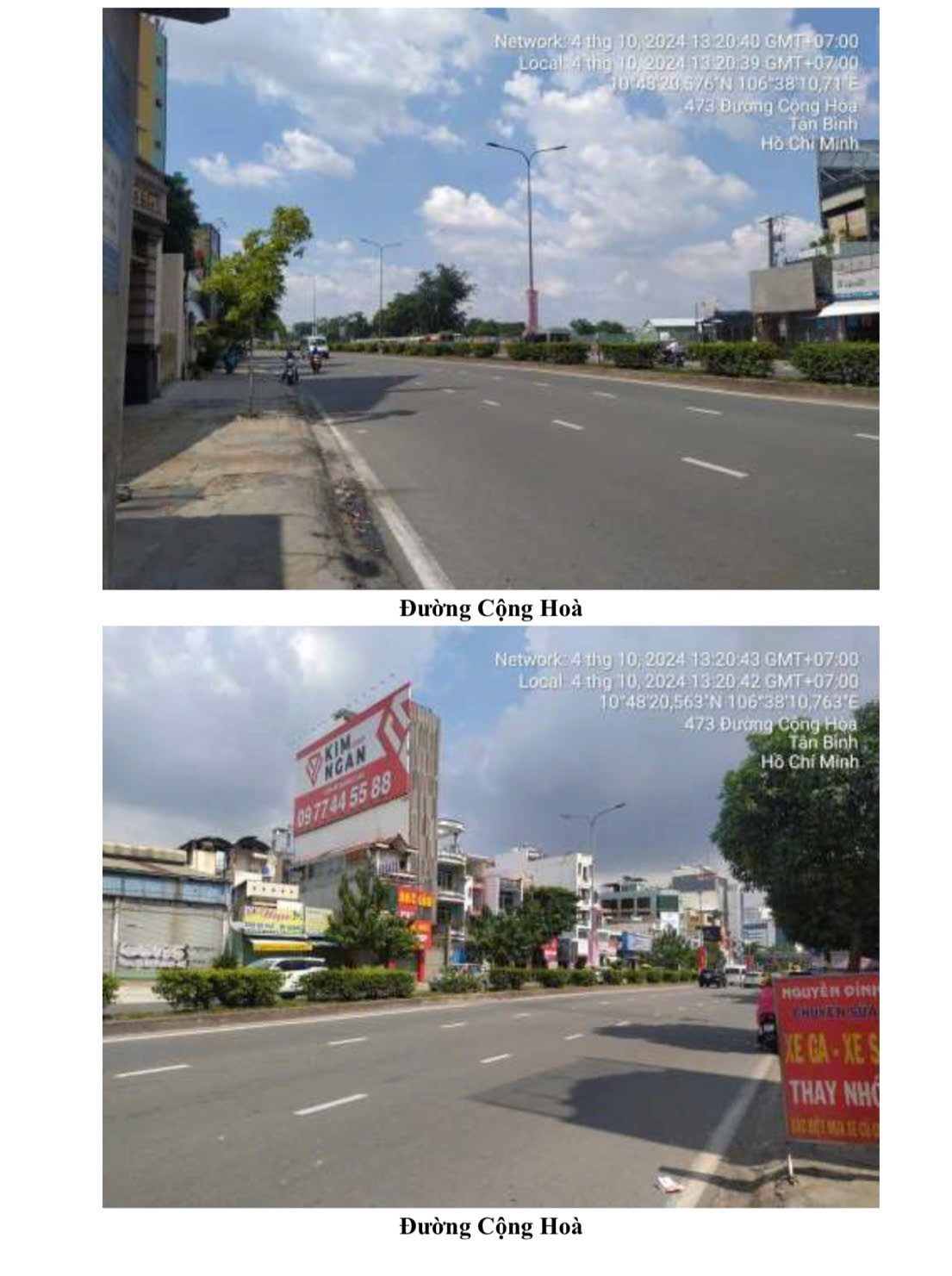 Bán tài sản mặt tiền Cộng Hoà, Phường 15, Quận Tân Bình, Diện Tích 109m2, Giá 27Tỷ