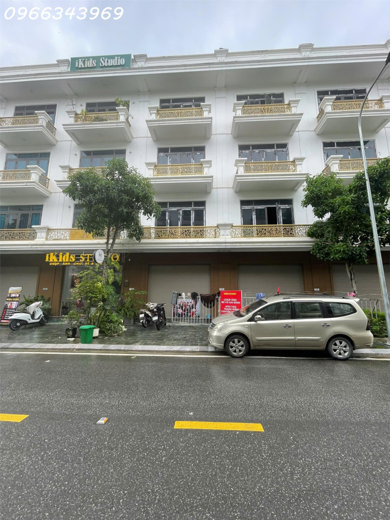 SHOPHOUSE MẶT HÀ HUY TẬP.GIÁ 3.3 TỶ. GIAO NHÀ, NHẬN SỔ NGAY.  CĐT: 0966 343 969