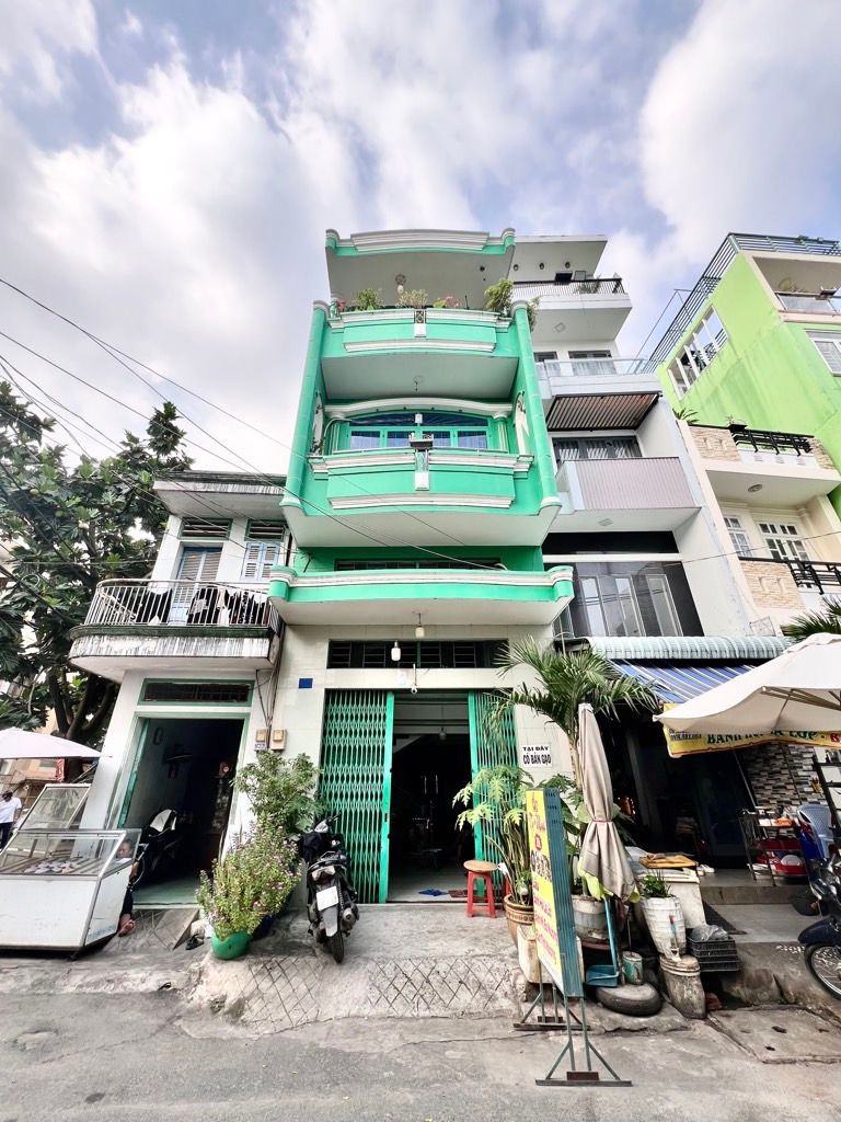 BÁN NHÀ NGAY PHỐ ẨM THỰC PHÚ LÂM, Q6 - CƯ XÁ PHÚ LÂM - VỪA Ở VỪA KINH DOANH