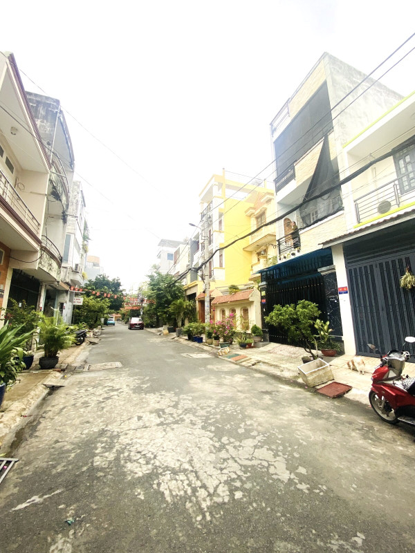 Bán nhà mặt phố quận 6 - Khu ẩm thực cư xá phú lâm B - 4 tầng nở hậu tốt 14,5 tỷ