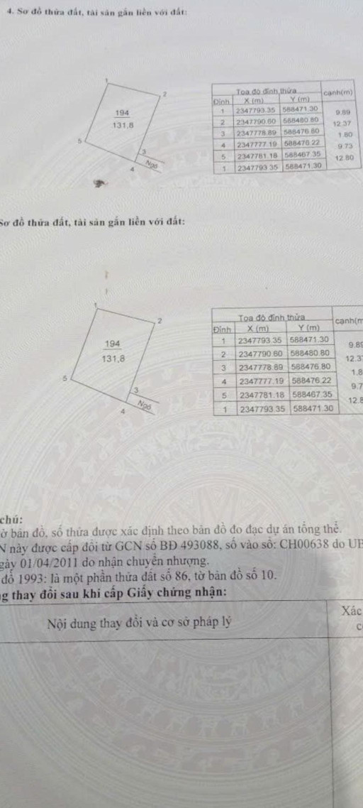 Bán đất 131m² ngang 9,7m giá 3.4 tỷ Xã Sóc Sơn