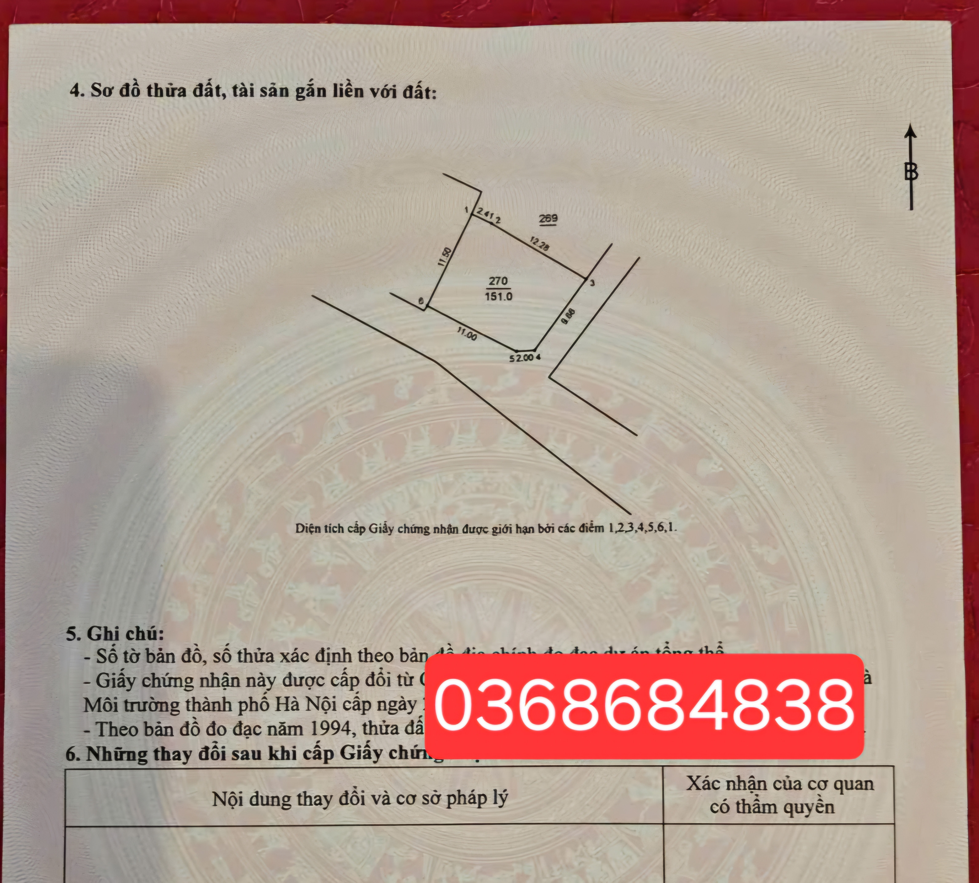 Bán đất 151m² ngang 13m giá 14.49 tỷ Xã Thiên Lộc