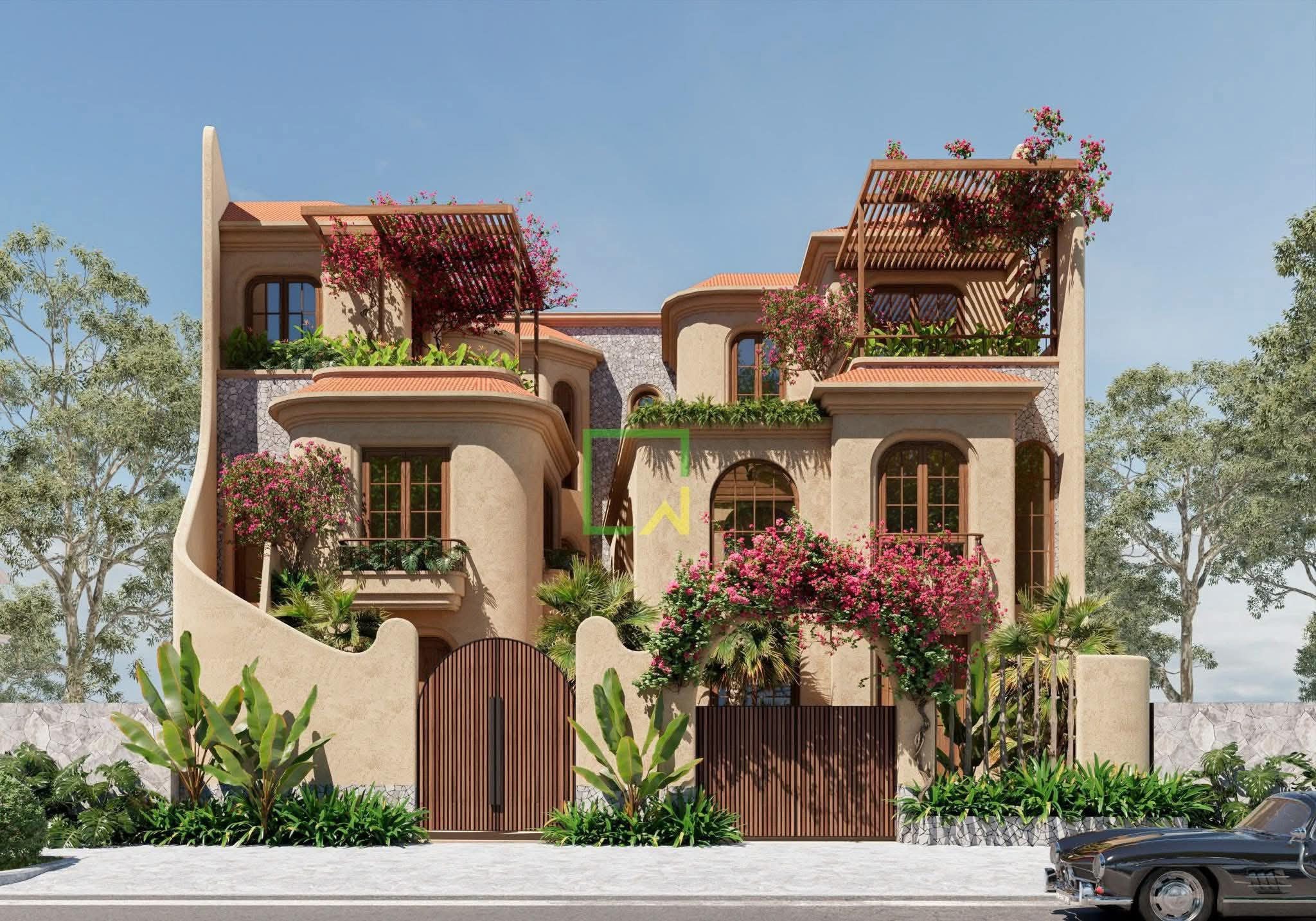 Cặp Villa Cửa Đại, Hội An ( Kiến Trúc Địa Trung Hải ) - 12.9 tỉ