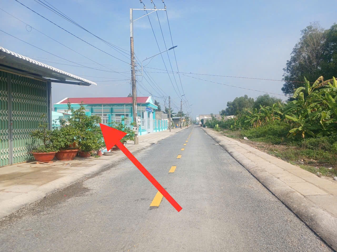 Bán 5x20m đất mặt tiền đường khu dân cư huyện Tân Phước,Tiền Giang