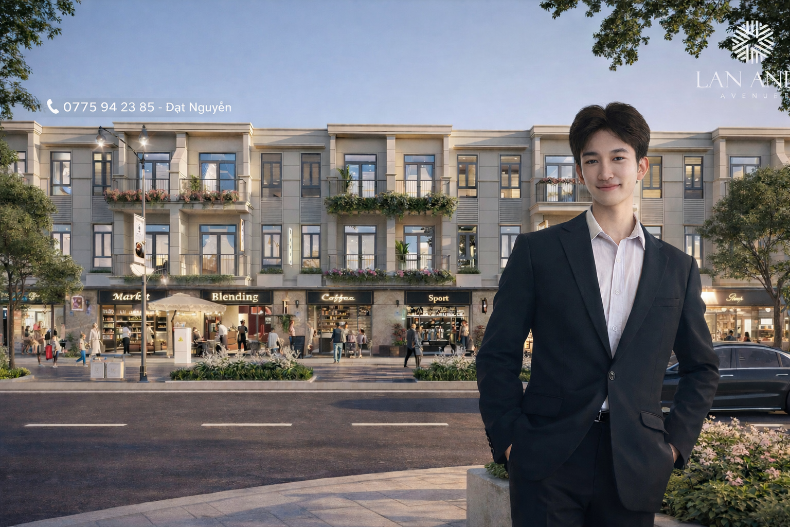 LAN ANH AVENUE Nhà phố compound hiếm liền kề VSIP III