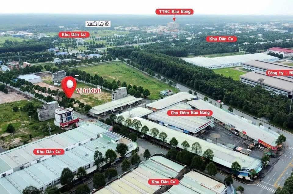 Bán đất TTHC Bầu Bàng