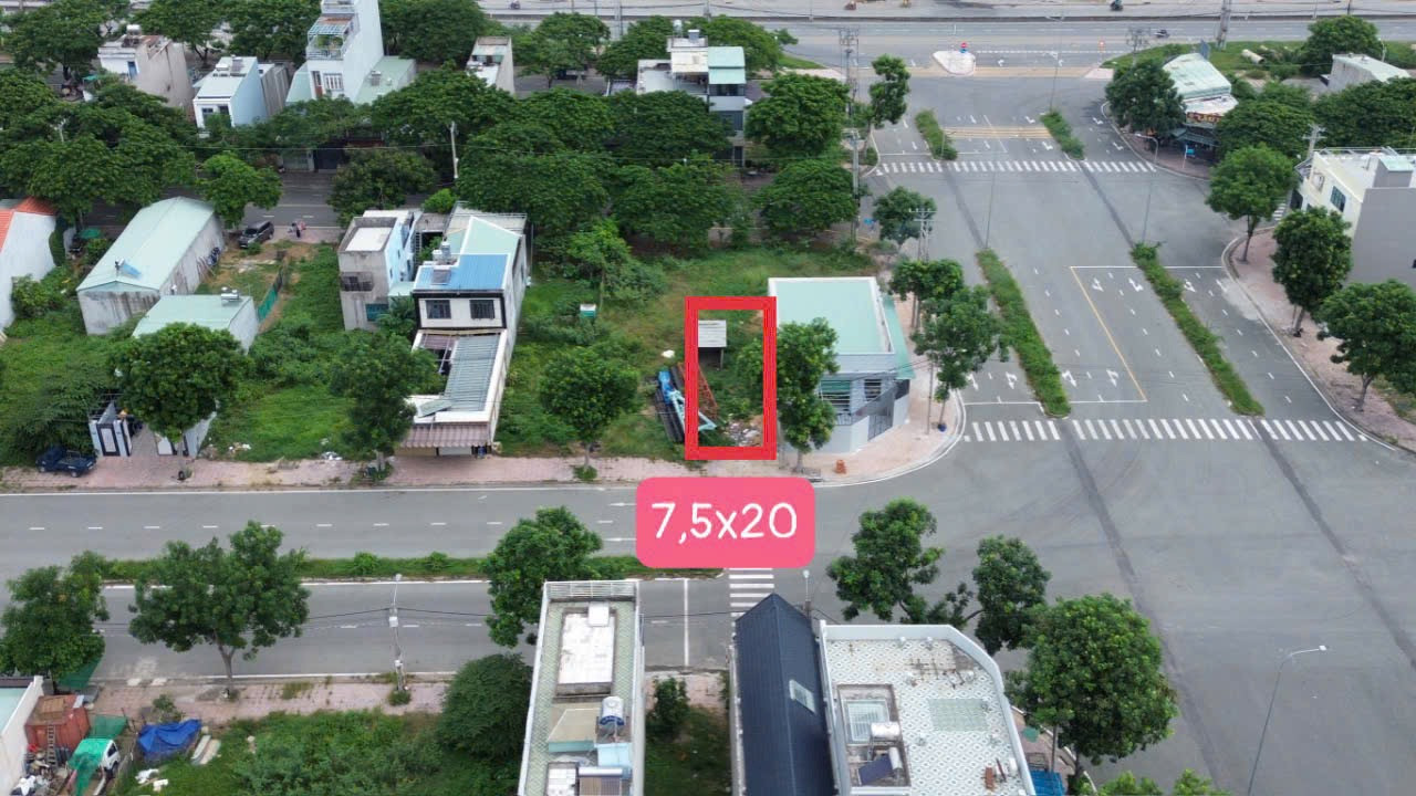 LÔ ĐẤT NGANG 7,5m KDC CHÂU THỚI DĨ AN BÌNH DƯƠNG