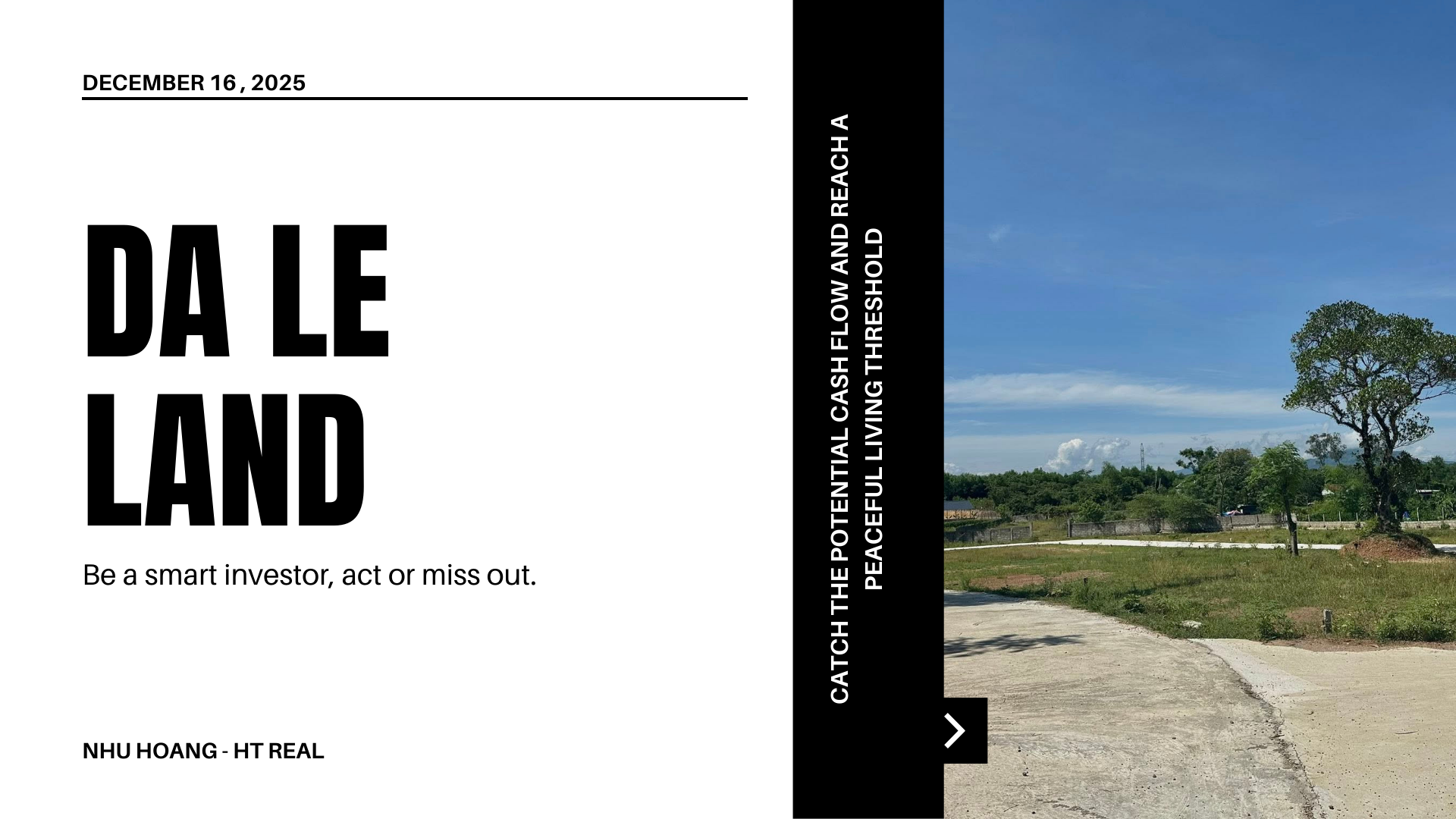 DA LE LAND – Chọn Một Nơi Ở, Giữ Một Tương Lai