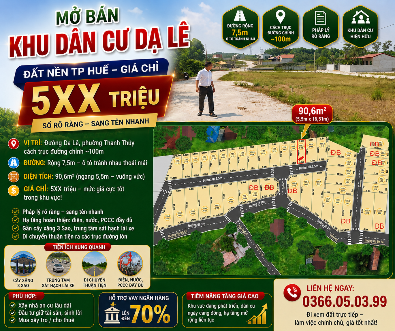 🚨 531 TRIỆU SỞ HỮU ĐẤT TP HUẾ – GIÁ KHÔNG CÒN LẦN 2!
