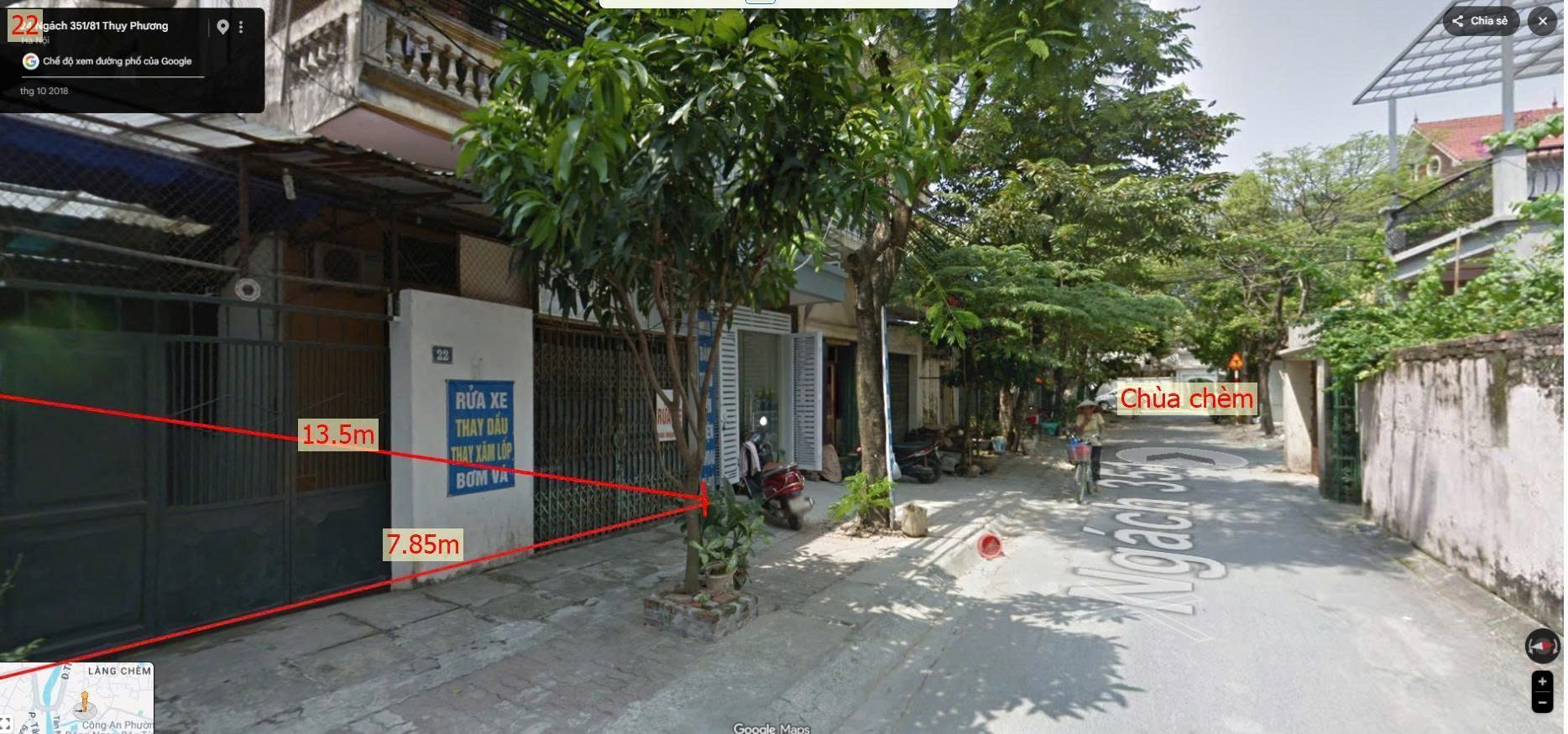 Bán nhà 105.5m² full thổ cư ngang 7.85m giá 23 tỷ tại Đường Đại Đồng Phường Đông Ngạc