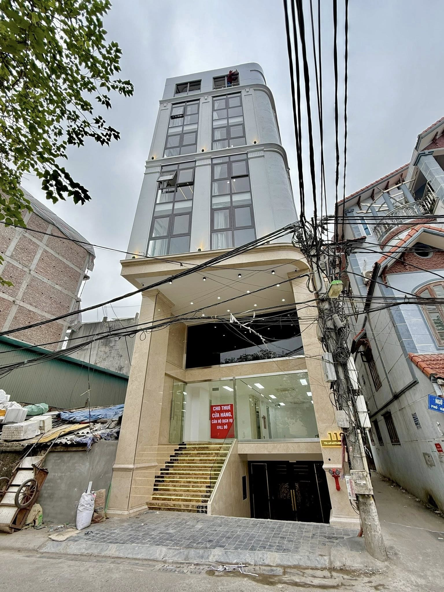 BÁN TÒA NHÀ CHDV MẶT PHỐ ĐẠI LINH. 100M2 - 9 TẦNG. THANG MÁY. 22 CĂN HỘ KHÉP KÍN.