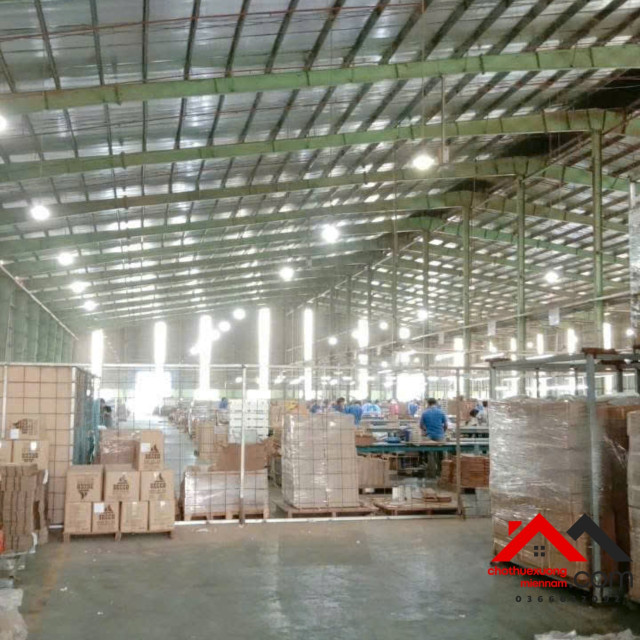 Cho thuê 11ha nhà xưởng trong KCN Mỹ Phước – Tổng diện tích 21ha, trạm điện 7.500kVA, giá 4.2 USD/m²