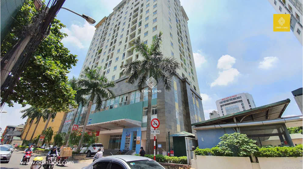 Cho thuê căn hộ 80m2, 2 ngủ, 2 vs, 2 ban công, phòng khách rộng, toà nhà 19 Đại Từ, Hoàng Mai, HN.