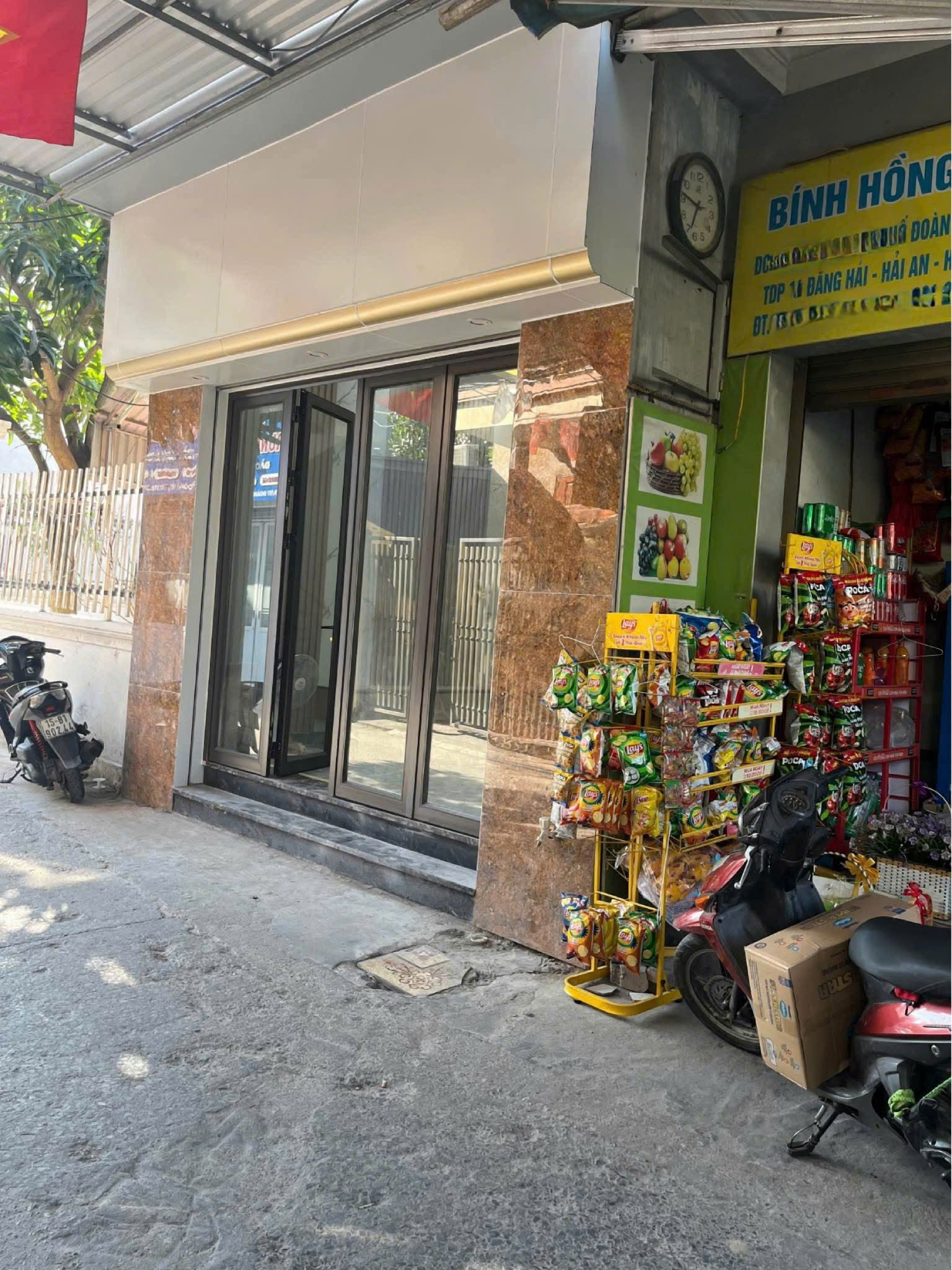 BÁN NHÀ 2 TẦNG LŨNG HOA, ĐẰNG HẢI, HẢI AN  NGÕ 4M Ô TÔ  KINH DOANH TỐT