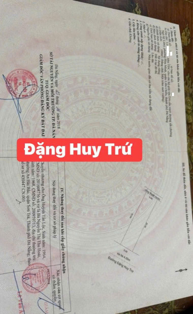 🔴💥Bán đất đường Đặng Huy Trứ - Đường 7,5m thông biển