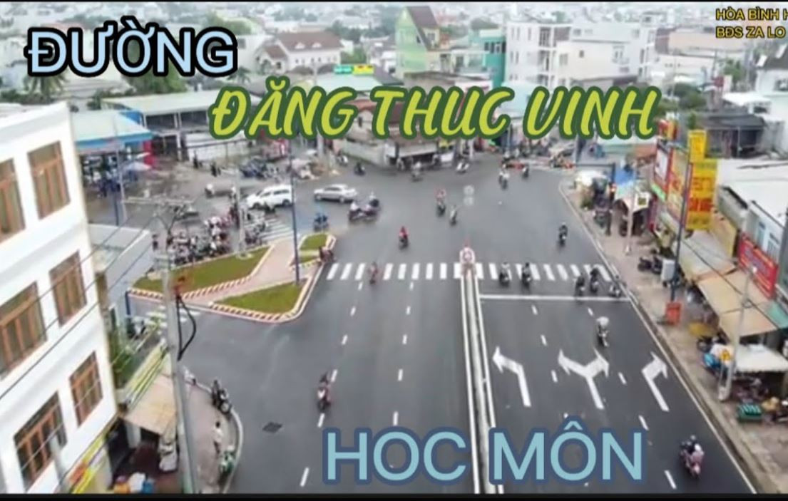 BÁN NHÀ MẶT TIỀN ĐẶNG THÚC VỊNH – NGAY CHỢ ĐÔNG THẠNH – HÓC MÔN