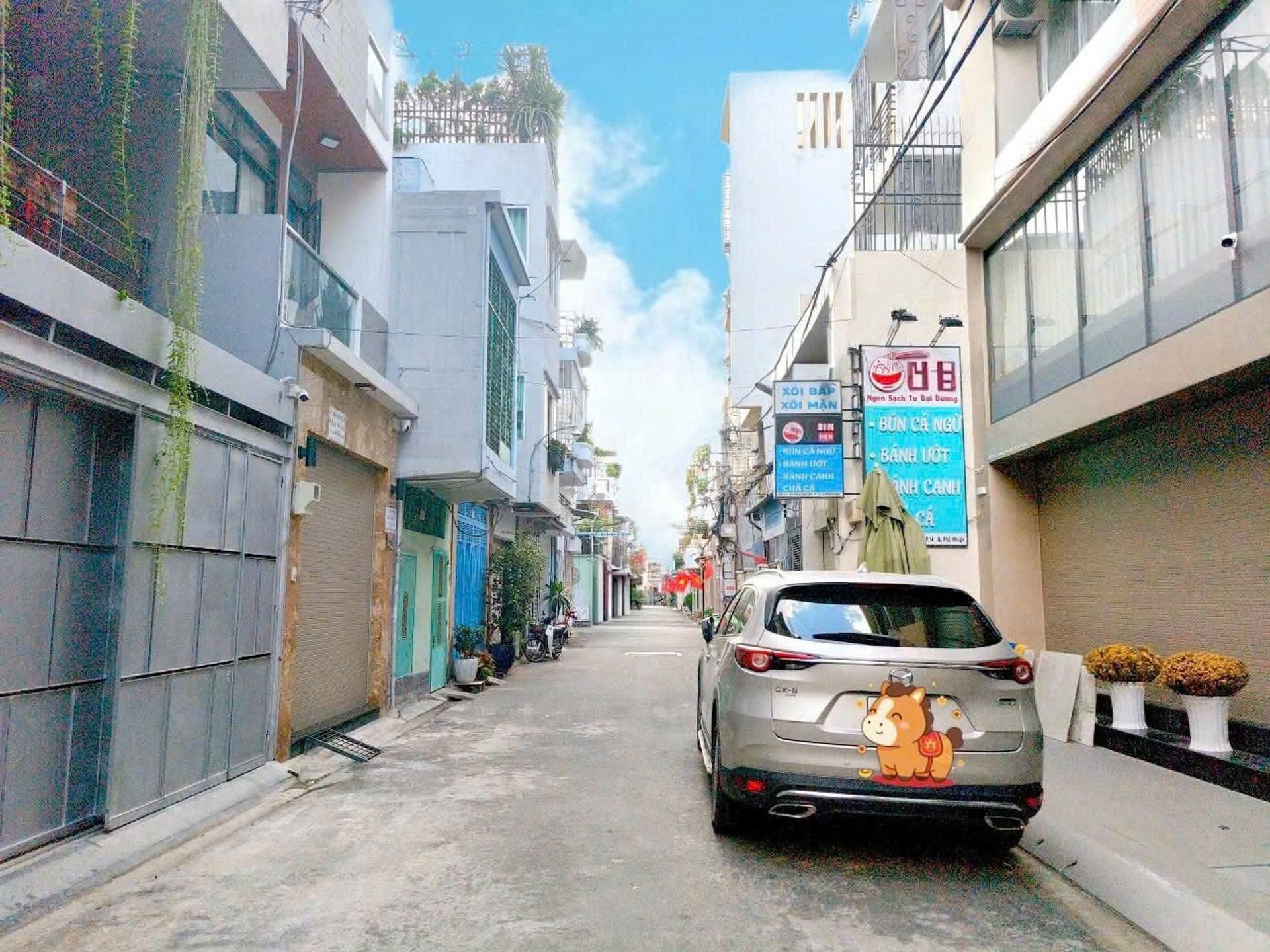 BÁN NHÀ 2 TẦNG – HẺM 8M THÔNG – 172 ĐẶNG VĂN NGỮ – GẦN HUỲNH VĂN BÁNH, TRƯỜNG SA – PHÚ NHUẬN – 8.6 TỶ