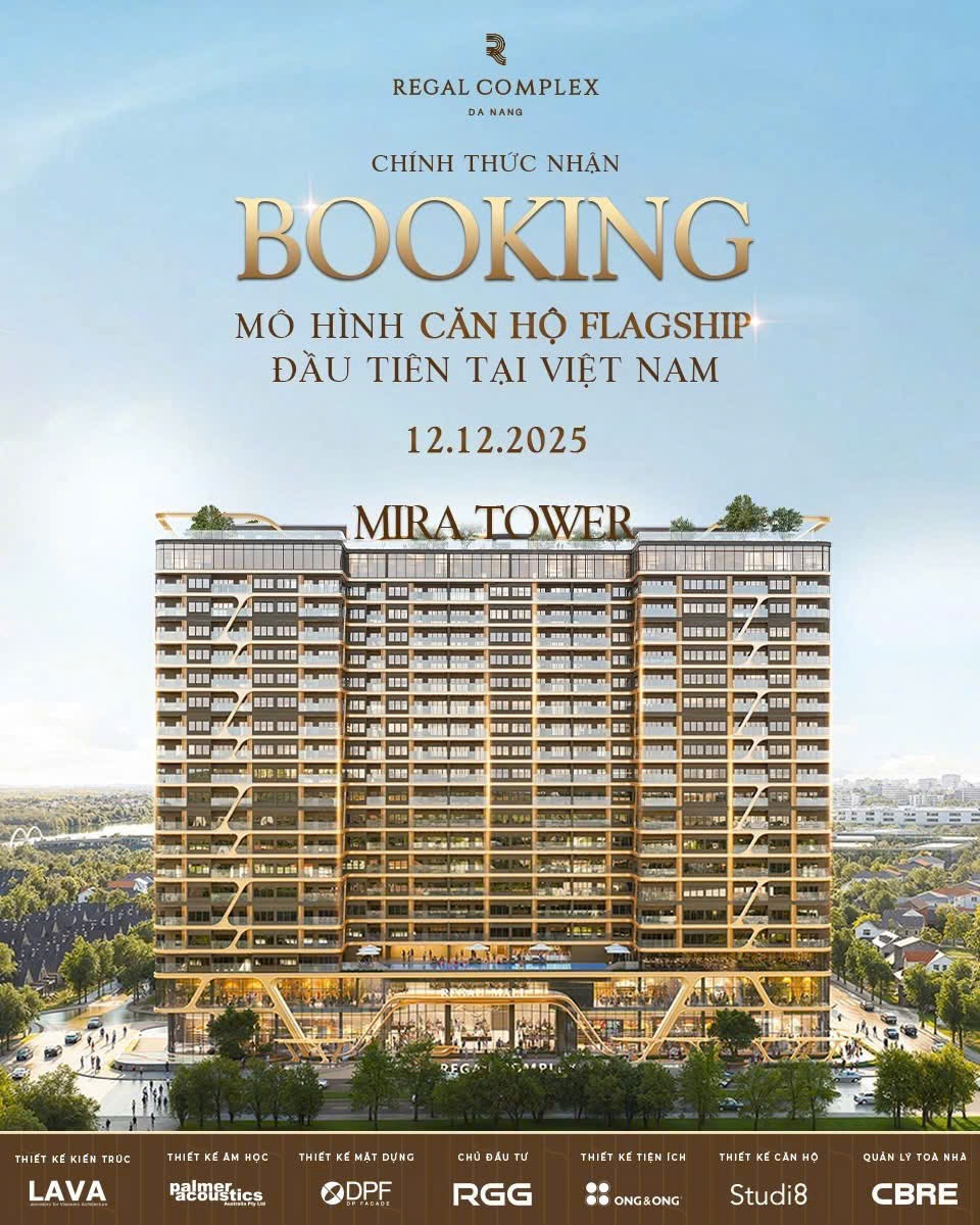 CĂN HỘ CAO CẤP 5* 2N 2VS REGAL COMPLEX ĐÀ NẴNG