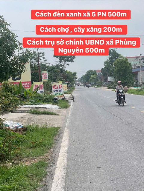 Bán đất kinh doanh mặt đường QL32C Lâm Thao, Phú Thọ. Kinh doanh tốt giá 1,6 tỷ