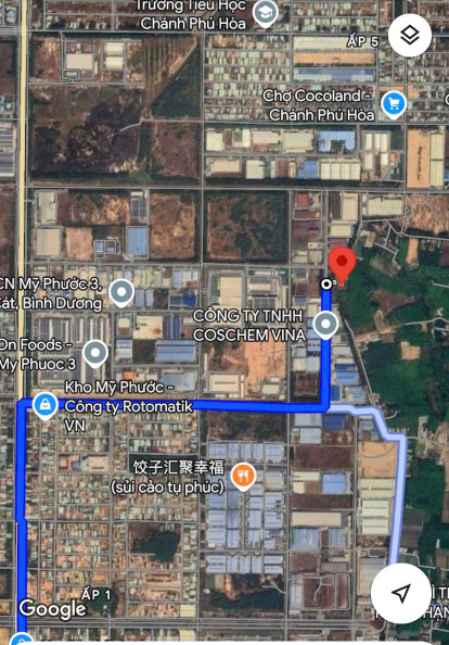 Bán đất Bình Dương ngay KCN Mỹ Phước 3; 275m2; đã cắm ranh; sổ đỏ; 2,65 tỷ