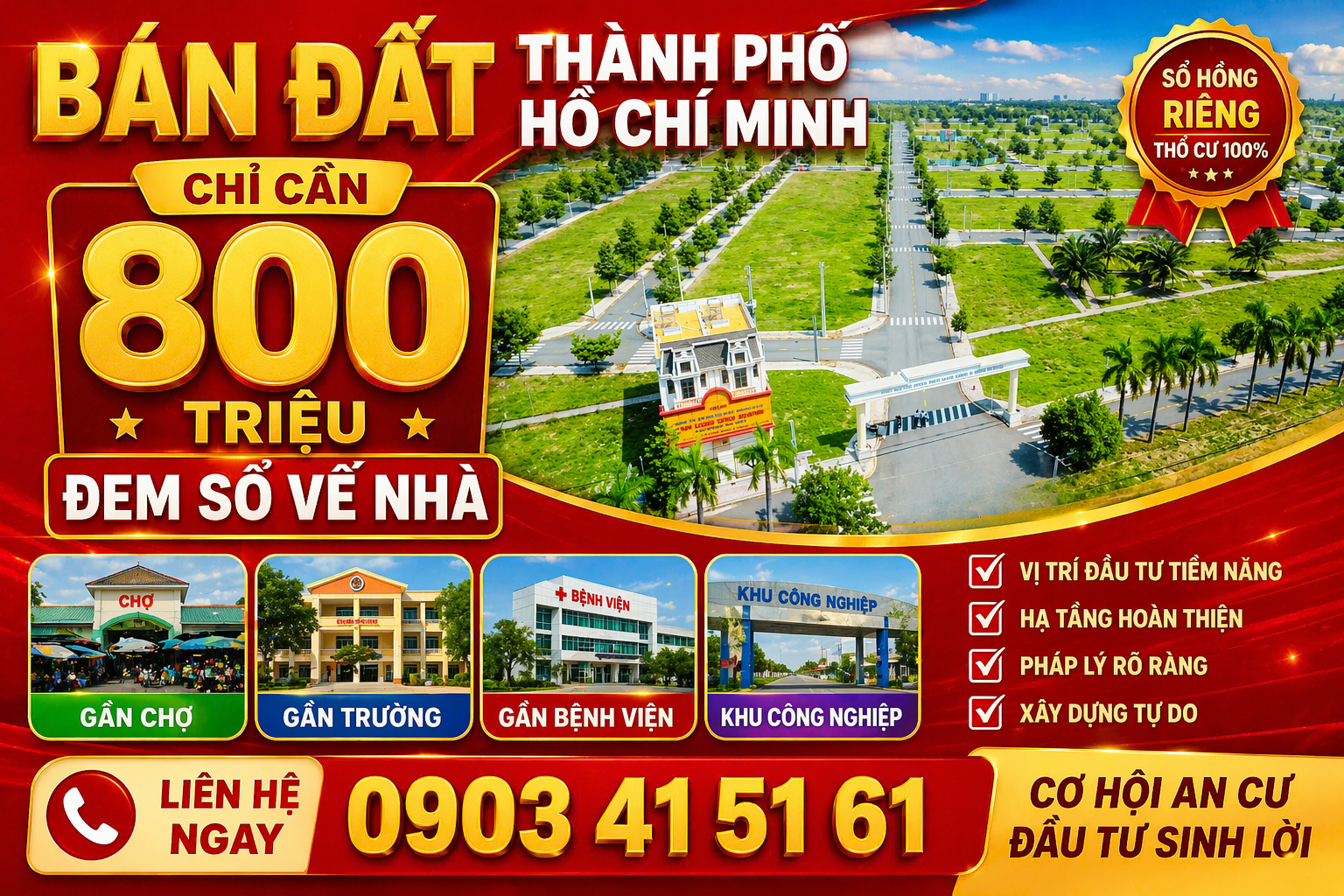 Bán Đất Nam Long 3 Bình Dương