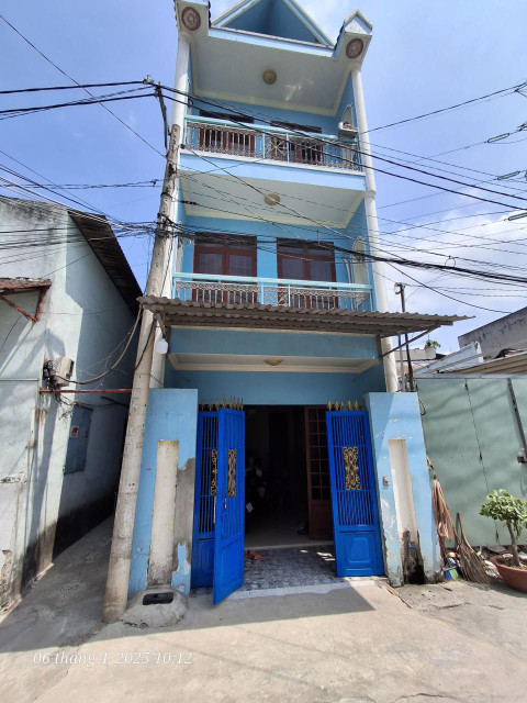 Giảm 200tr! Nhà vuông 4 tầng HXT 129m² – An Phú Đông Quận 12