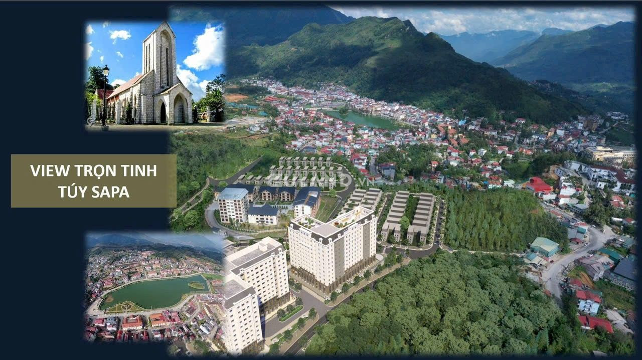 Sapa ra mắt dòng căn hộ khách sạn bao trọn view thung lũng và thị trấn sapa giá 1ty3 tỷ suất sinh lời 11%
