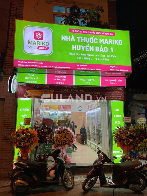 Cần sang nhượng gấp cửa hàng thuốc Địa chỉ : nhà số 9 ngõ 99 Định Công Hạ - Hoàng Mai - Hà Nội