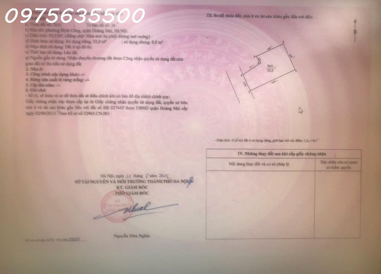 Tôi Chủ Nhà Cần Bán Chung Cư Mini Căn Nhà 7,5 Tầng Ở Số Nhà 65 Ngõ 337 Định Công