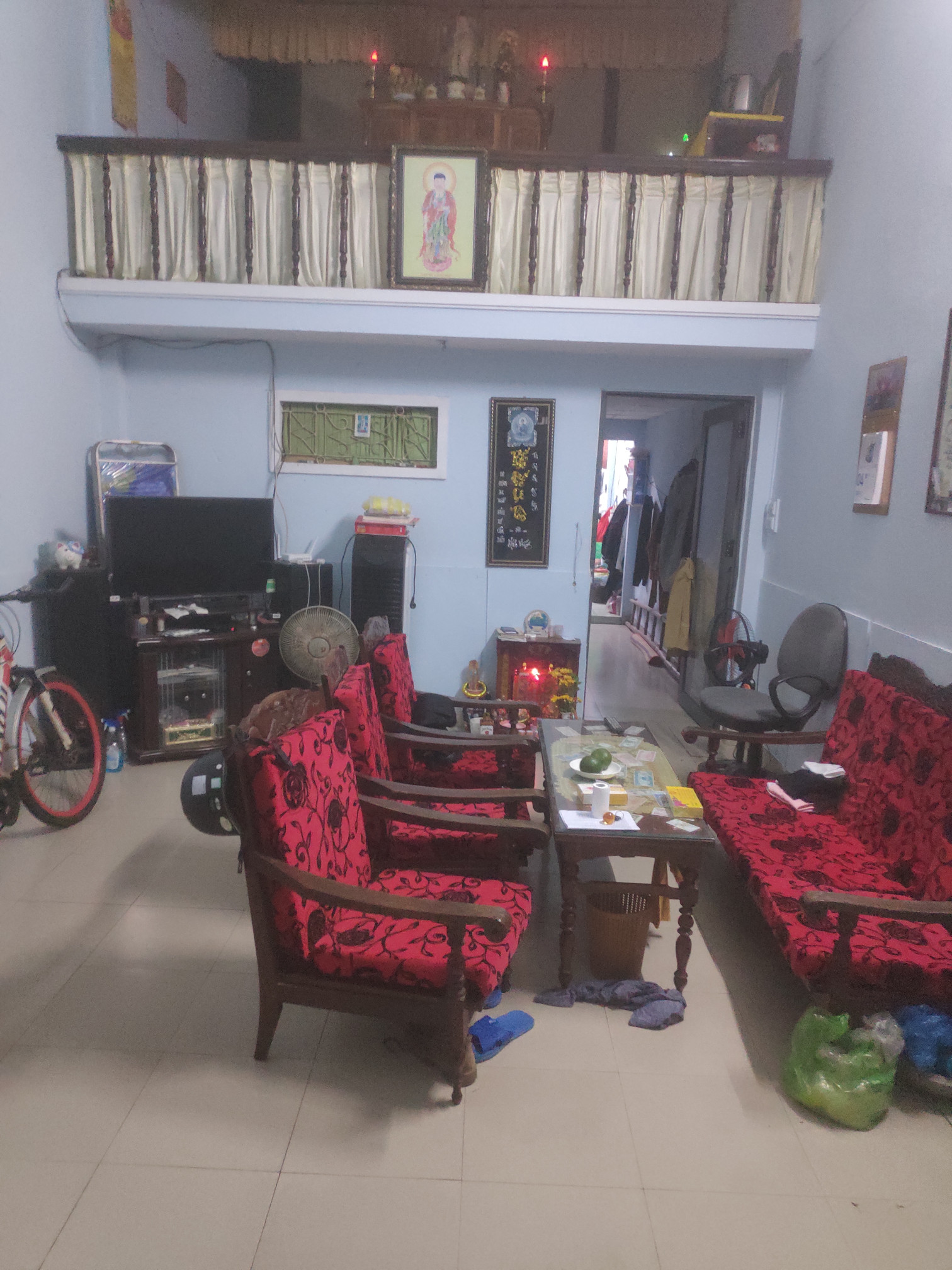 Nhà c4, mê lửng đúc, KDC Thuận Phước