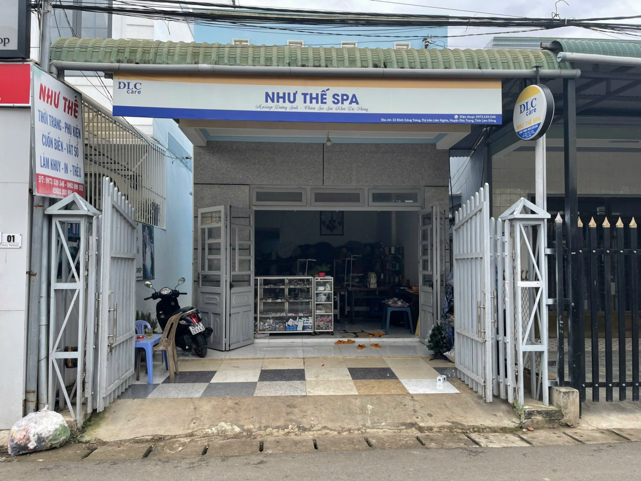 Nhà Mặt tiền Đinh công Tráng, xã Đức Trọng. Lâm Đồng Ngang 5.5m
