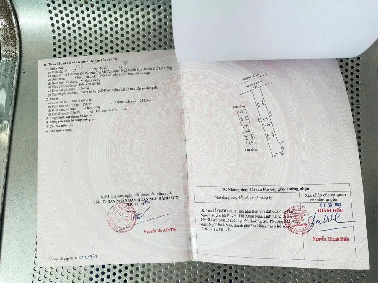 📌📌📌LÀM VIỆC TRỰC TIẾP GIÁ TỐT !!! Bán đất Đỗ Bá, Mỹ An
