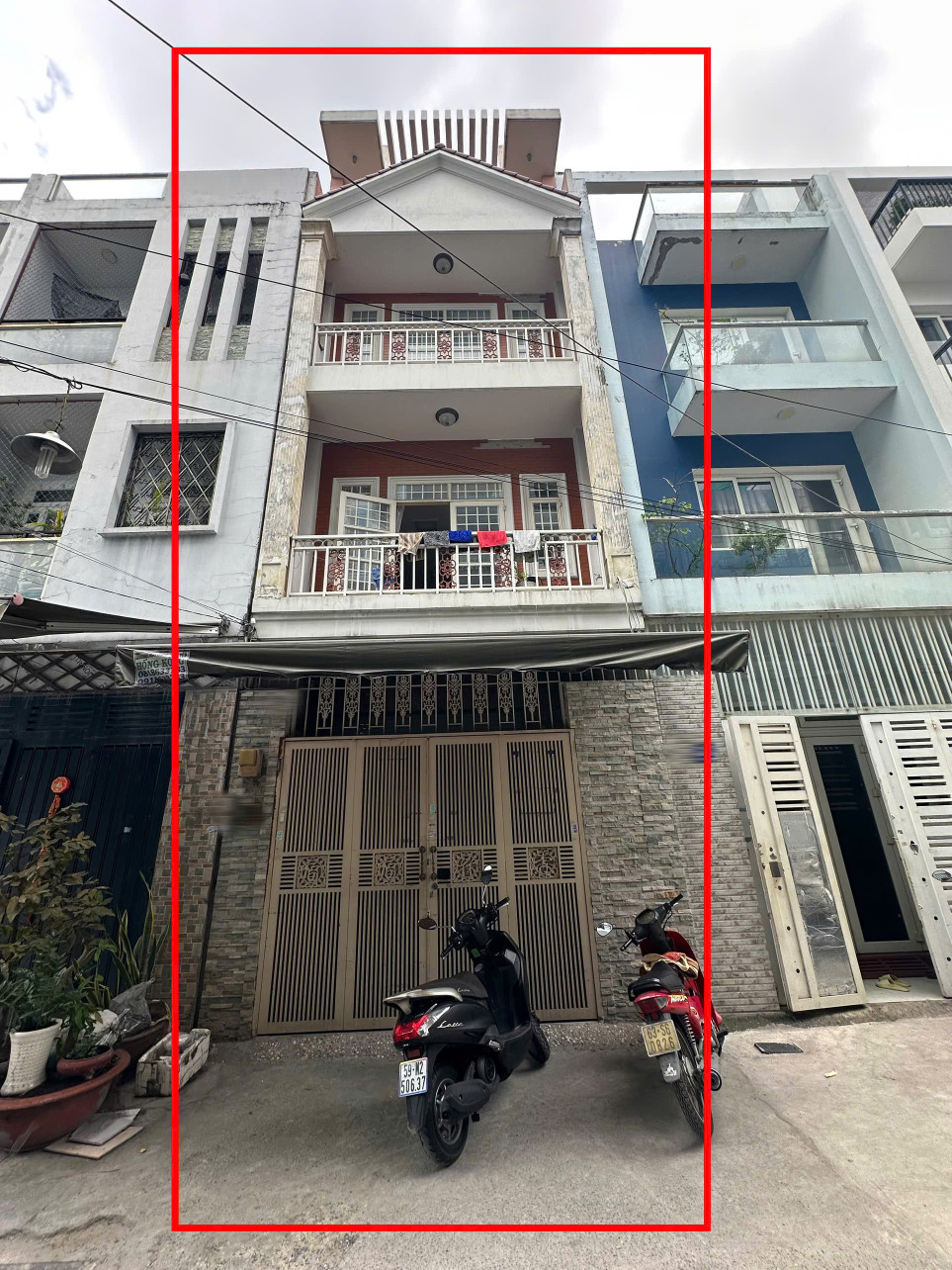 Nhà 1 sẹc, sổ chính chủ, 4 tầng, Hẻm 10m, giá bán rẻ nhất khu vực, 7.5 tỷ