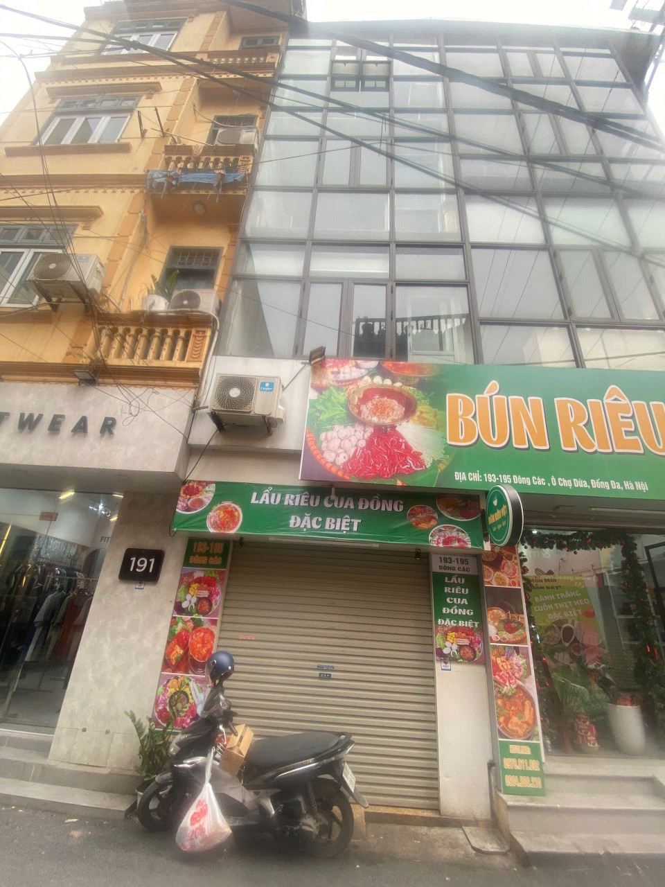 SIÊU HÓT – CHÍNH CHỦ CẦN CHO THUÊ MBKD DÀI HẠN TẠI 193 & 195 PHỐ ĐÔNG CÁC, Ô CHỢ DỪA, ĐỐNG ĐA, HÀ NỘI - NGAY GẦN GA TÀU ĐIỆN TRÊN CAO LA THÀNH - GIÁ CỰC RẺ
