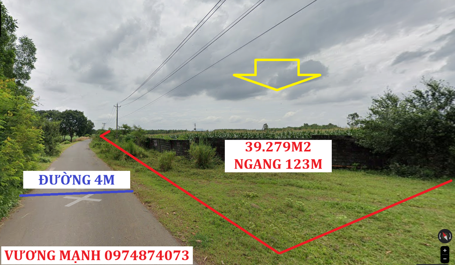 BÁN ĐẤT 39.279 M², NGANG 123M, TRẢNG BOM, ĐỒNG NAI
