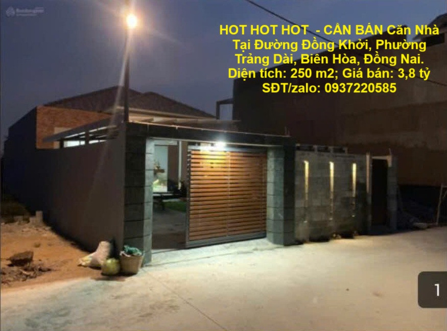 HOT HOT HOT  - CẦN BÁN Căn Nhà Tại Đường Đồng Khởi, Phường Trảng Dài, Biên Hòa, Đồng Nai.