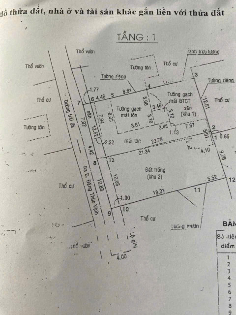 ĐẤT ĐẸP 600M² (300M² THỔ CƯ) ĐƯỜNG BÊ TÔNG 5M ĐÔNG THẠNH, HÓC MÔN CHỈ 9,5 TỶ