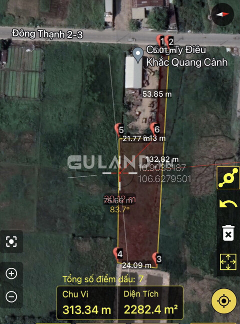Đất Đông Thạnh, Hóc Môn 2240m - Tiện ích đầy đủ, quy hoạch mới, đa dạng sử dụng