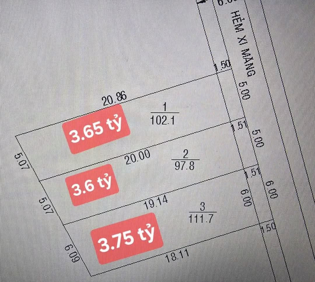🟥Bán đất nền Đông Thạnh 6x22= 130m² thổ cư ngang 6m giá 3.65 tỷ tại Đường Đông Thạnh 4