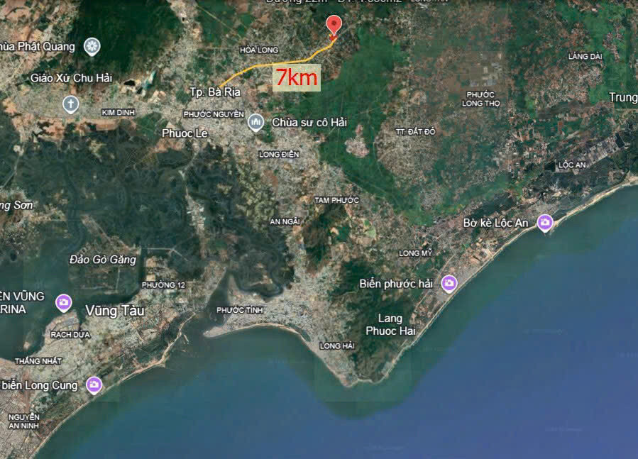 HÓT!HÓT ! HÓT ! CẦN Chuyển Nhượng LÔ ĐẤT Tại Xã Long Phước - Thành Phố Bà Rịa