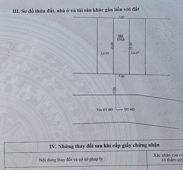 Cần Bán đất mặt tiền đường ĐT601 Hòa Sơn - Sát nhà hàng Hương Sen